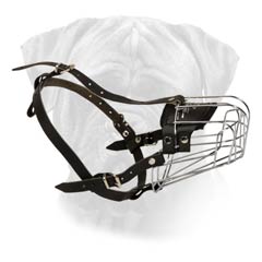 New Look Bullmastiff Wire Basket Dog Muzzle