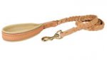 Leather 4 Foot Leash for BullMastiff