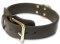 Heavy 2-Ply leather dog collar for BullMastiff
