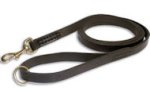 Leather Rescue Leash 3/4 inch on 6 FOOT for Bullmastiff