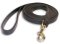 Tac-Black Leather Classic Agitation Leads for Bullmastiff