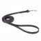 Black Biothane Bullmastiff Leash for Walking, Tracking
