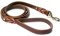 Twisted latigo dog lead-BullMastiff Leather LEASH