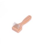 "Tidy Look" Wooden Brush/Comb With Metal Teeth for Bullmastiff