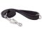 Canine Flat Leather Leash 3/4" 6FT quick release snap hook