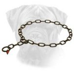 Black Fur Saver Collar for Bullmastiff