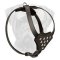 Studded Leather Bullmastiff Puppy Harness for Stylish Walking