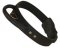 Latigo Leather Agitation Dog Collar With Handle for BullMastiff