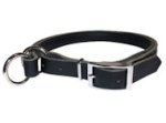 Adjustable Leather Slip Collar&Solid NICKEL plated hardware for Bullmastiffs
