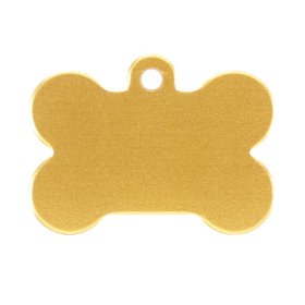 Bone Shaped Personalized Engraving ID tag