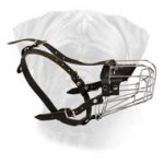 Super Bullmastiff Wire Basket Dog Muzzle