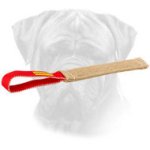Bullmastiff Jute Pocket Toy with Loop-like Handle