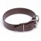 Extra Wide Brown Biothane Bullmastiff Collar