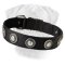 Nylon Bullmastiff Collar with Silvery Conchos