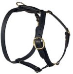 Classic Leather Harness For Big Dogs-Bullmastiff harness