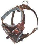 Dog Body Harness for BullMastiff - BEST Leather Dog Harness
