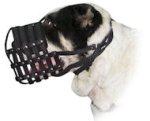 Durable Leather Brown/Black Muzzle W/h Soft Inside Bullmastiff