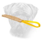 Bullmastiff Jute Bite Tug with Comfortable Loop