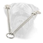 Chrome Plated Chain Coupler for Bullmastiffs