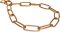 Herm Sprenger curogan fur saver 4mm collar-Chain choke collar