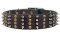 Bullmastiff Spike Studded Leather Studs collar 2 2/5 inch (60 mm) wide