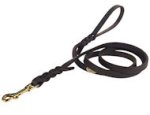 Leather Dog Leash 2 to 6FT x 1/2-Inch for Bullmastiff