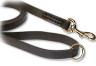 6 Foot Leather Snap Lead for Bullmastiff