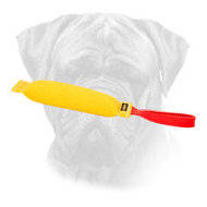 Bite Tag Made of French Linen for Bullmastiff Bite Tag Made of French Linen for Bullmastiff