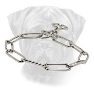 Chrome Plated Bullmastiff Choke Collar Chrome Plated Bullmastiff Choke Collar