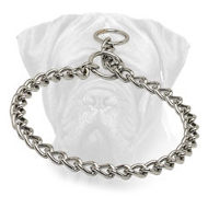 Choke Chrome Plated Collar for Bullmastiff Training Choke Chrome Plated Collar for Bullmastiff Training