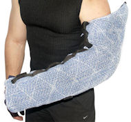 Light weight Training Velcro Closure Hidden Bite Suit Sleeve