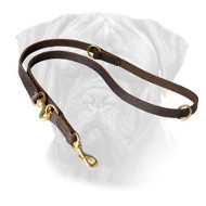 Leather Multifunctional Leash for Bullmastiff Leather Multifunctional Leash for Bullmastiff