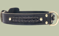 Center D-Ring Leather Collar for Bullmastiff Center D-Ring Leather Collar for Bullmastiff