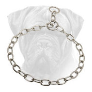 Chrome Plated Choke Collar for Bullmastiff Training Chrome Plated Choke Collar for Bullmastiff Training