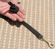 Dog Training Tabs-Leather Leash Tab for Bullmastiff