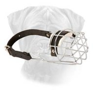 'The Silencer' Handcrafted Wire Cage Bullmastiff Muzzle