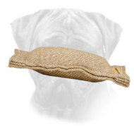 Jute Bite Tug Stitched for Bullmastiff Puppies Jute Bite Tug Stitched for Bullmastiff Puppies