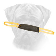 Leather Bullmastiff Bite Tug for Young Dogs Training Leather Bullmastiff Bite Tug for Young Dogs Training