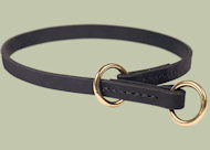 Leather Choke Collar for Bullmastiff-Silent Collar
