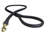 Leather Latigo Round Lead for Bullmastiff
