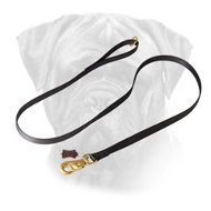 Nylon Bullmastiff Leash with Brass Plated Snap Hook for Walking and Training Nylon Bullmastiff Leash with Brass Plated Snap Hook for Walking and Training