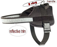 Padded Harness Service Dog Vest for Bullmastiff