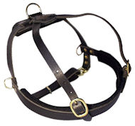 Similar Latigo Leather H-Style Dog Harness for BullMastiff