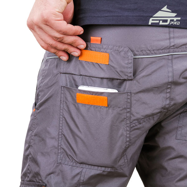 Comfortable Design FDT Pro Pants with Reliable Side Pockets for Dog Trainers