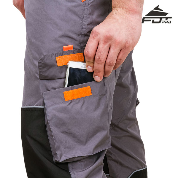 Comfy Design FDT Professional Pants with Handy Back Pockets for Dog Trainers