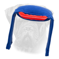 Bullmastiff French Linen Bite Pad 