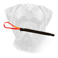 French Linen Bite Tug Bullmastiff with Handle for Puppies