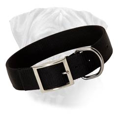 Bullmastiff No Pressing Effect Nylon Collar