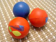 Crazy Color Rubber Ball Crazy Color Rubber Ball