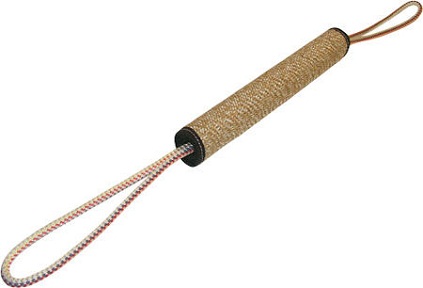 Have Rolled Jute Tugs with 2 handles for puppy training - Click Image to Close